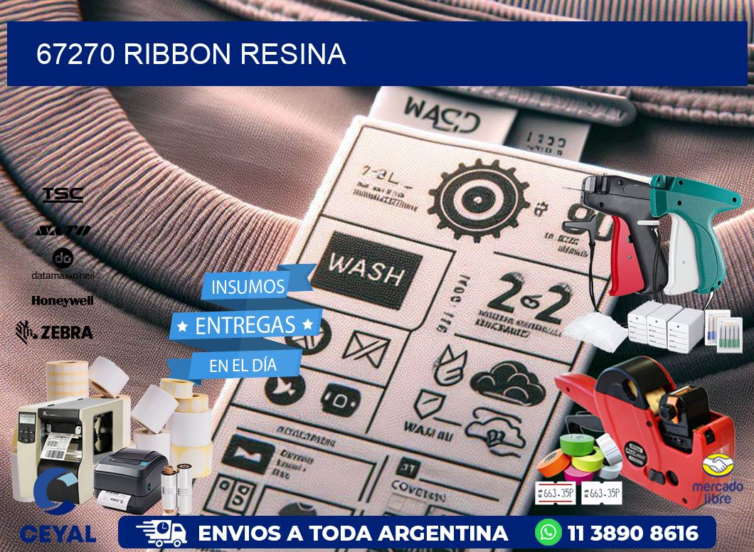 67270 ribbon resina