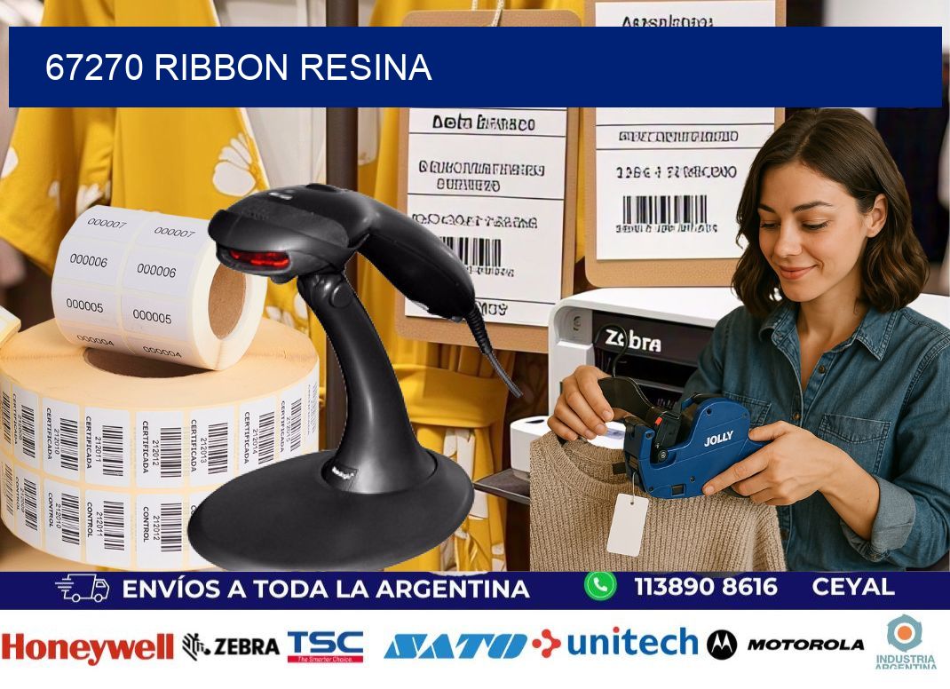 67270 ribbon resina