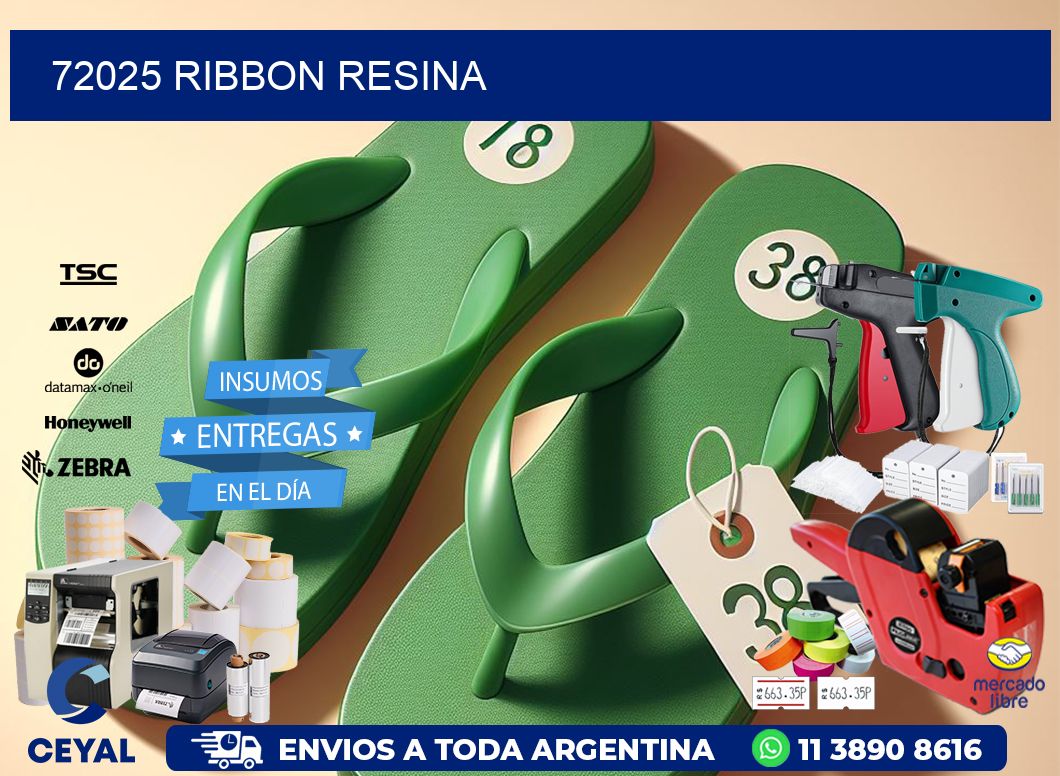 72025 ribbon resina