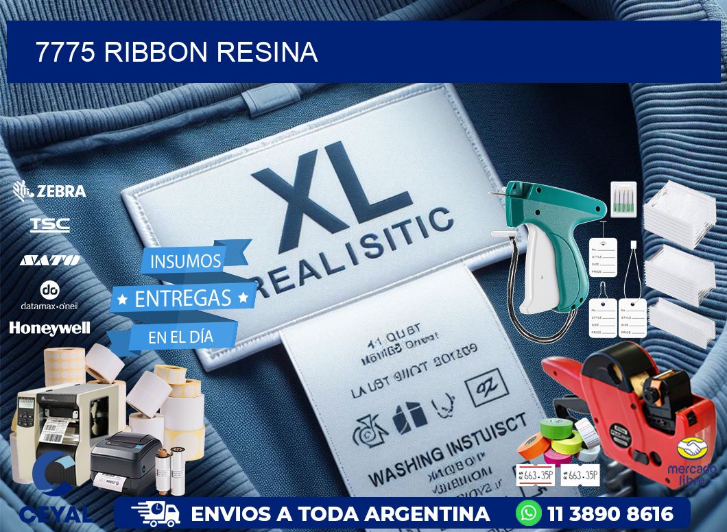 7775 ribbon resina