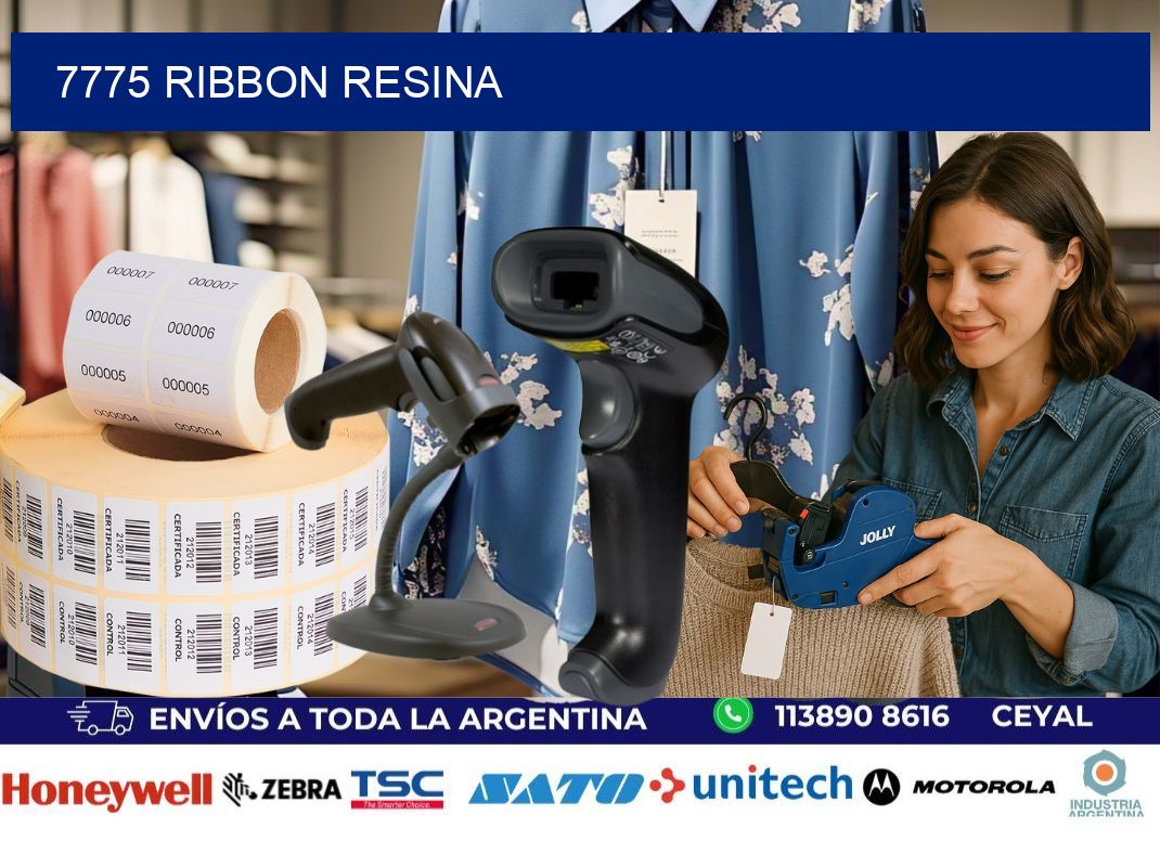 7775 ribbon resina