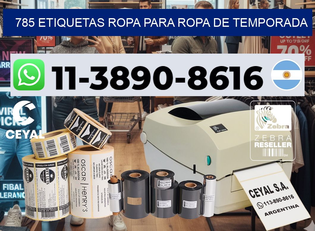 785 Etiquetas ropa para ropa de temporada