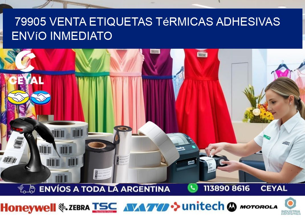 79905 venta etiquetas térmicas adhesivas envío inmediato