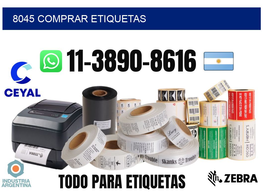 8045 comprar etiquetas