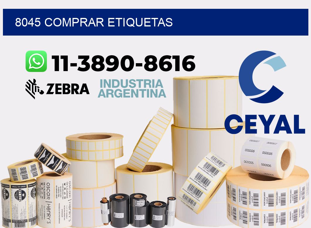 8045 comprar etiquetas