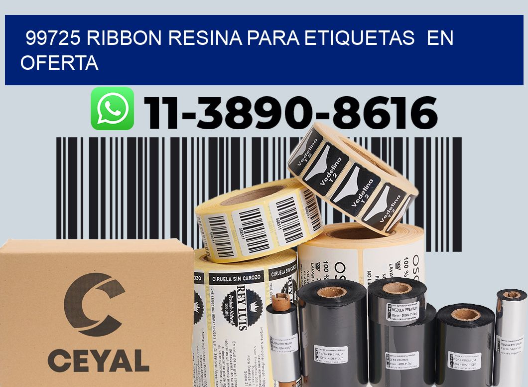 99725 ribbon resina para etiquetas  en oferta