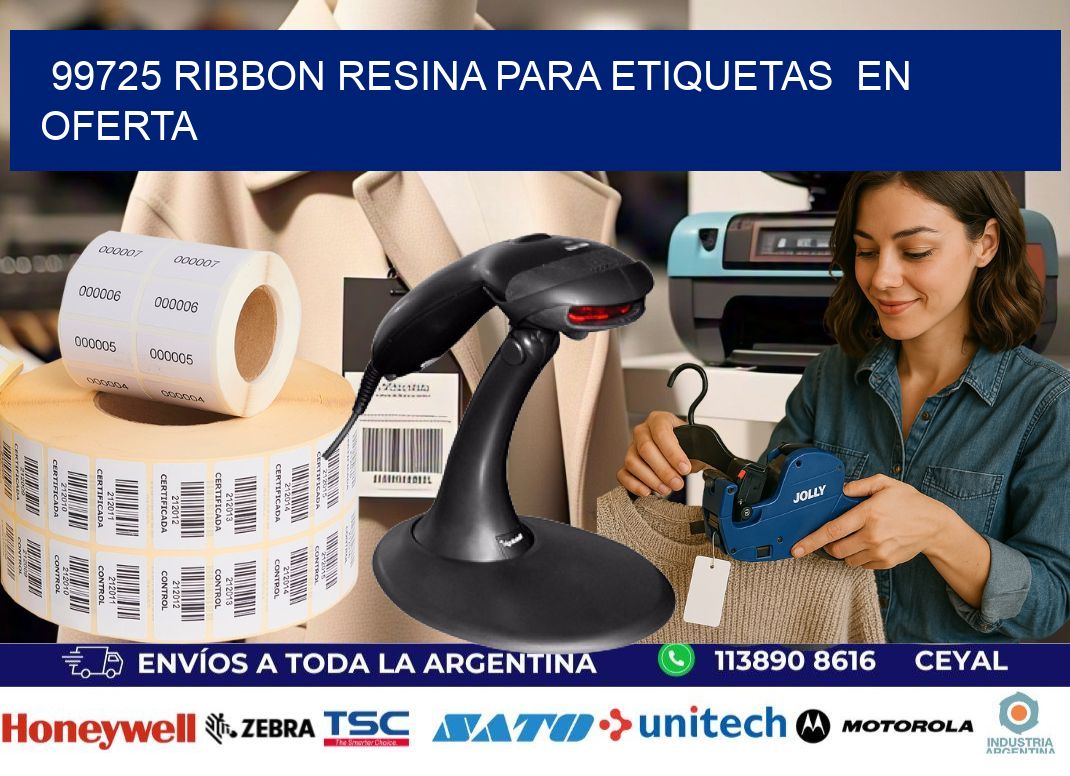 99725 ribbon resina para etiquetas  en oferta