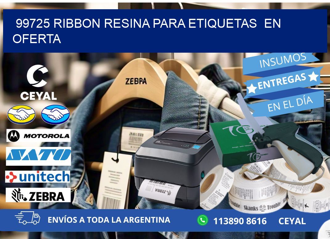 99725 ribbon resina para etiquetas  en oferta