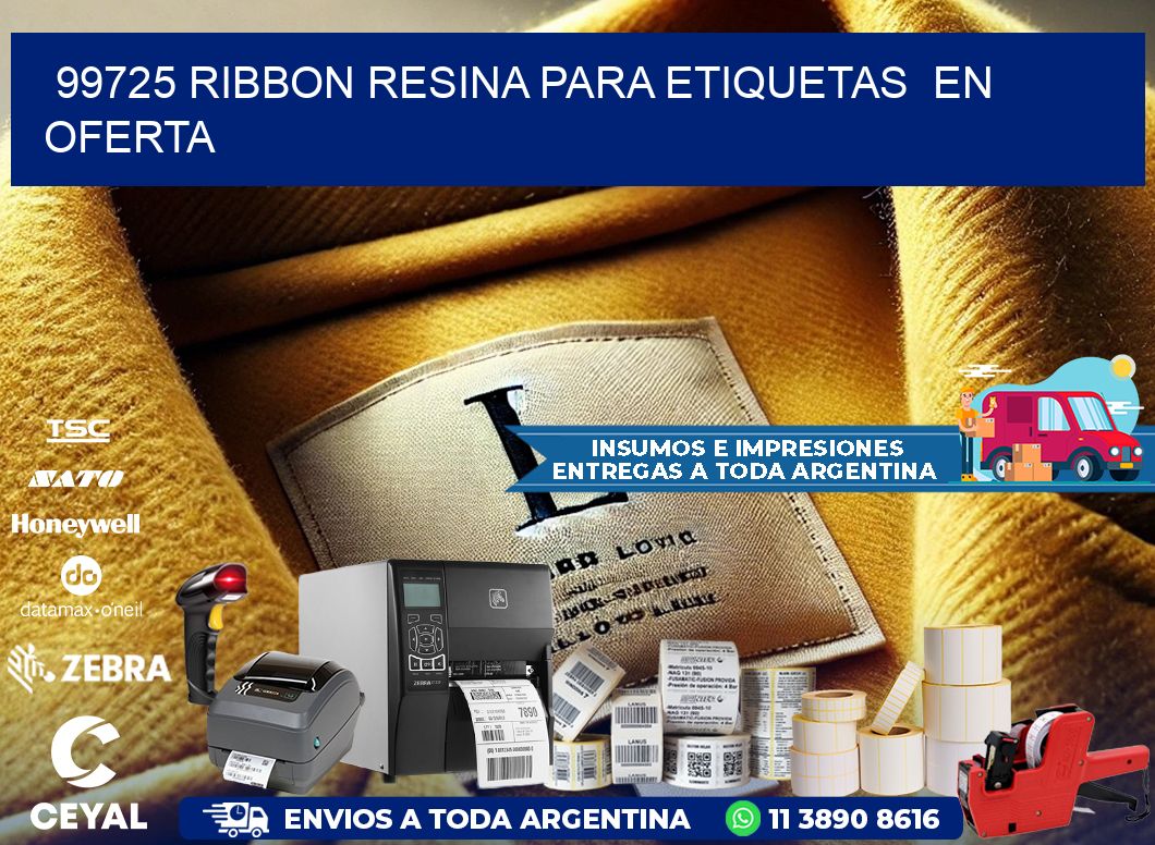 99725 ribbon resina para etiquetas  en oferta