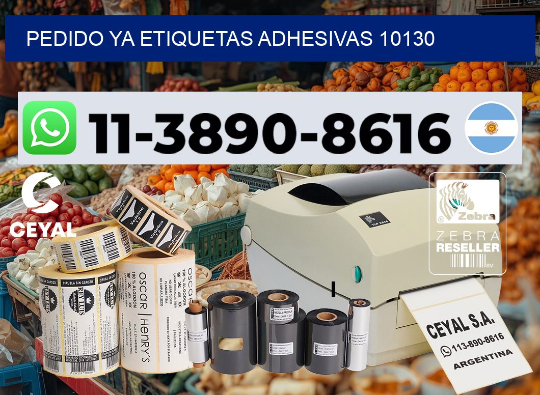 pedido ya etiquetas adhesivas 10130