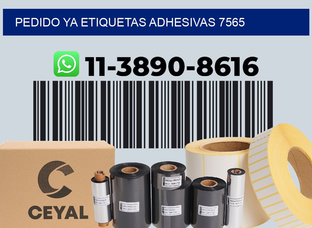 pedido ya etiquetas adhesivas 7565