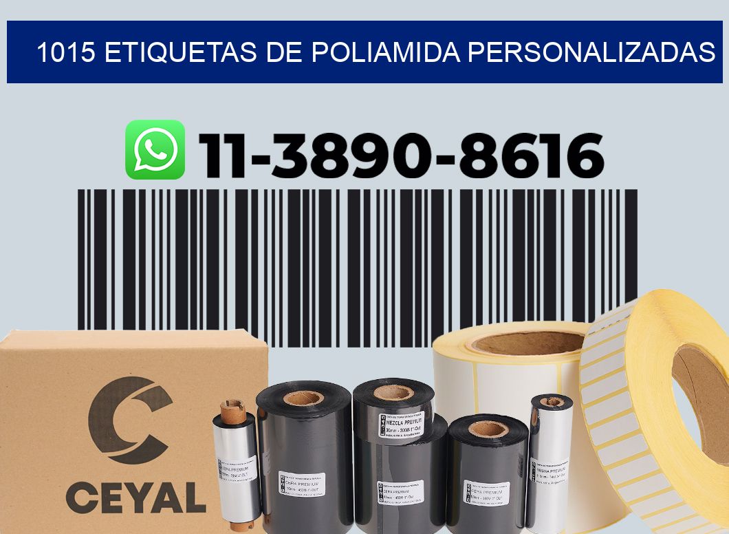 1015 Etiquetas de poliamida personalizadas