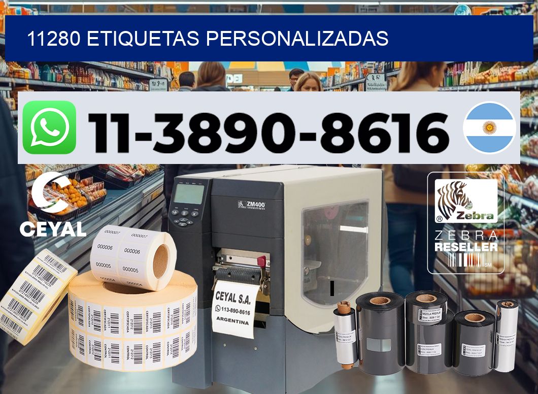 11280 etiquetas personalizadas