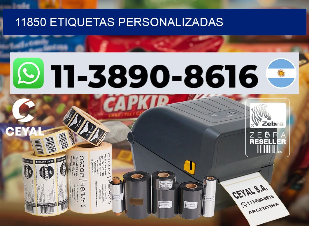11850 etiquetas personalizadas