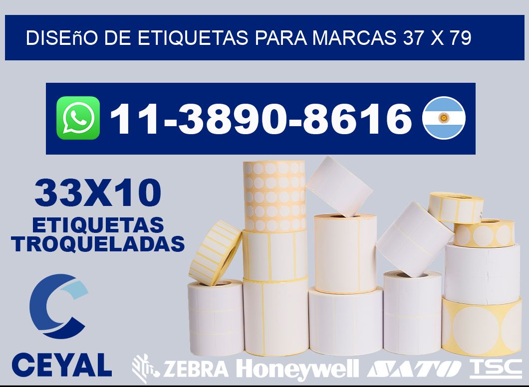 diseño de etiquetas para marcas 37 x 79