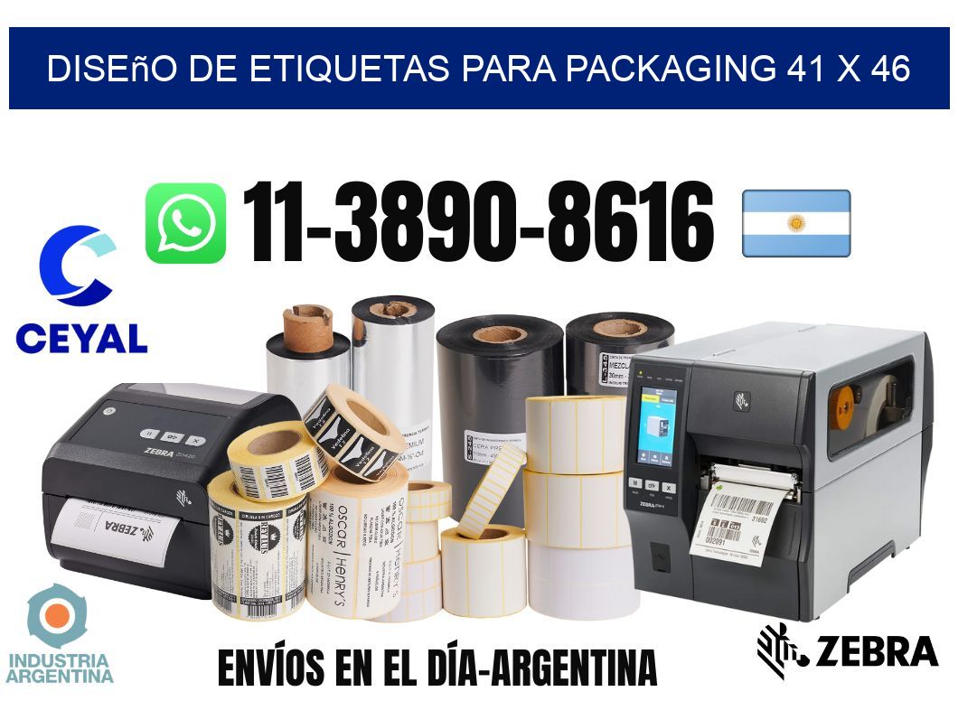 diseño de etiquetas para packaging 41 x 46