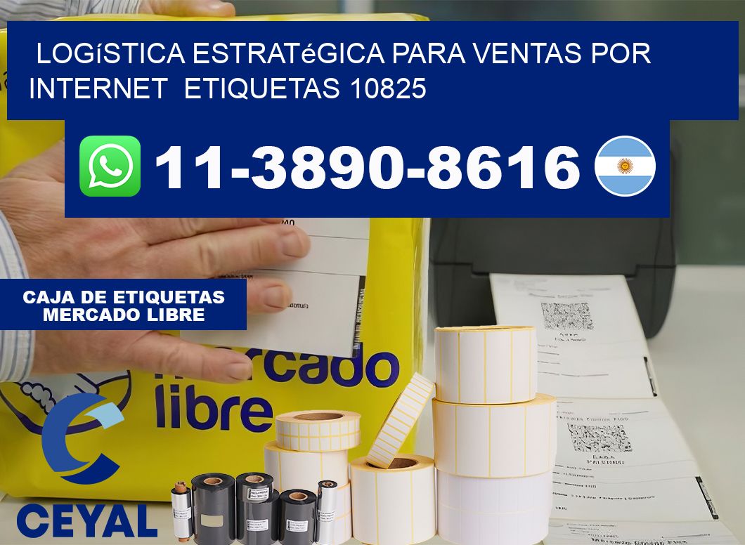 Logística estratégica para ventas por internet  etiquetas 10825