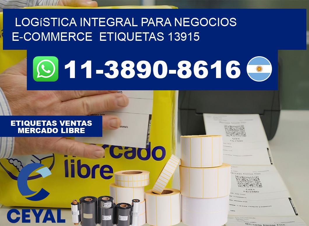 Logística integral para negocios e-commerce  etiquetas 13915