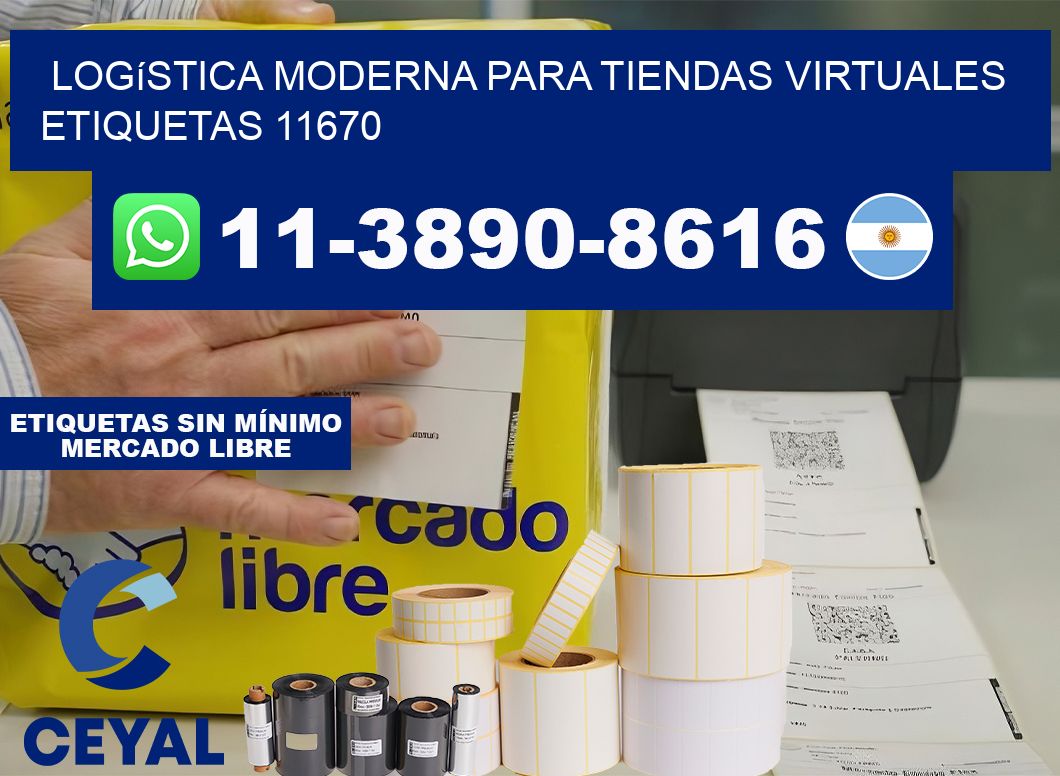 Logística moderna para tiendas virtuales  etiquetas 11670