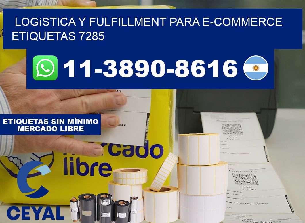 Logística y fulfillment para e-commerce  etiquetas 7285