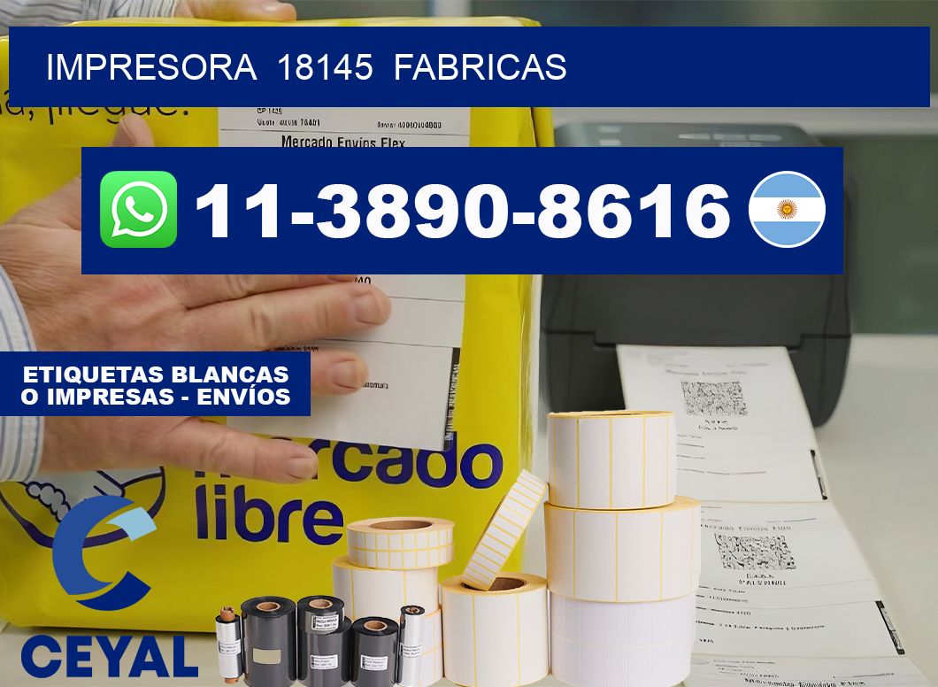 impresora  18145  fabricas