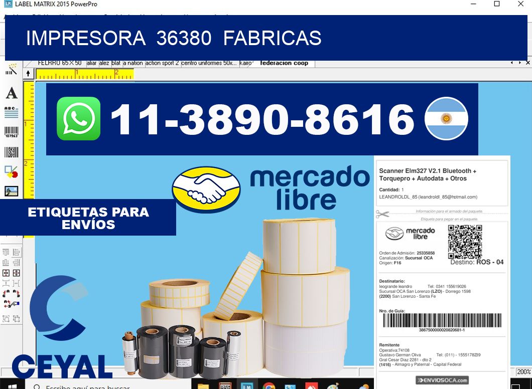 impresora  36380  fabricas