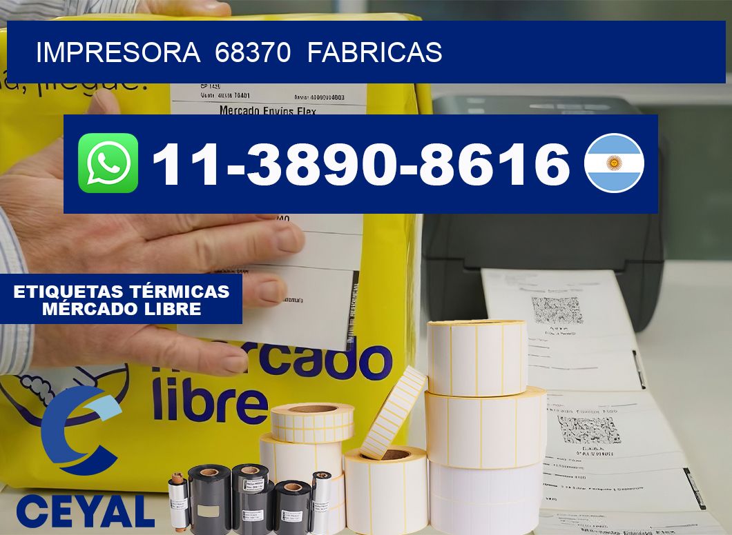 impresora  68370  fabricas