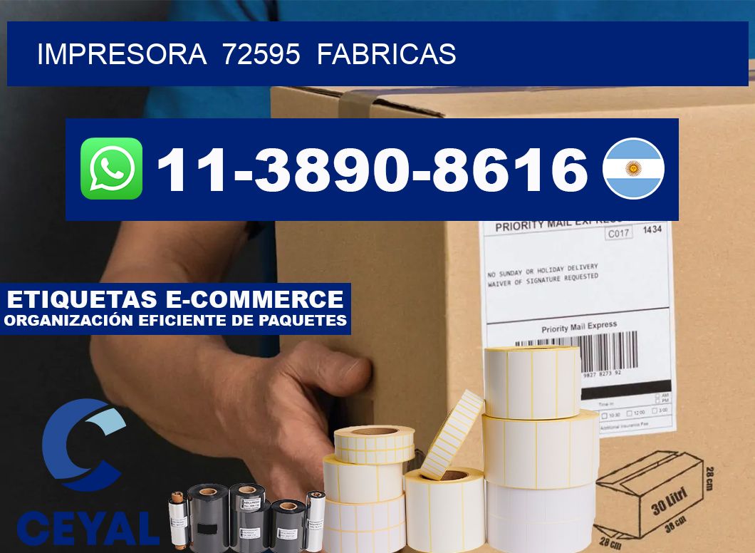 impresora  72595  fabricas