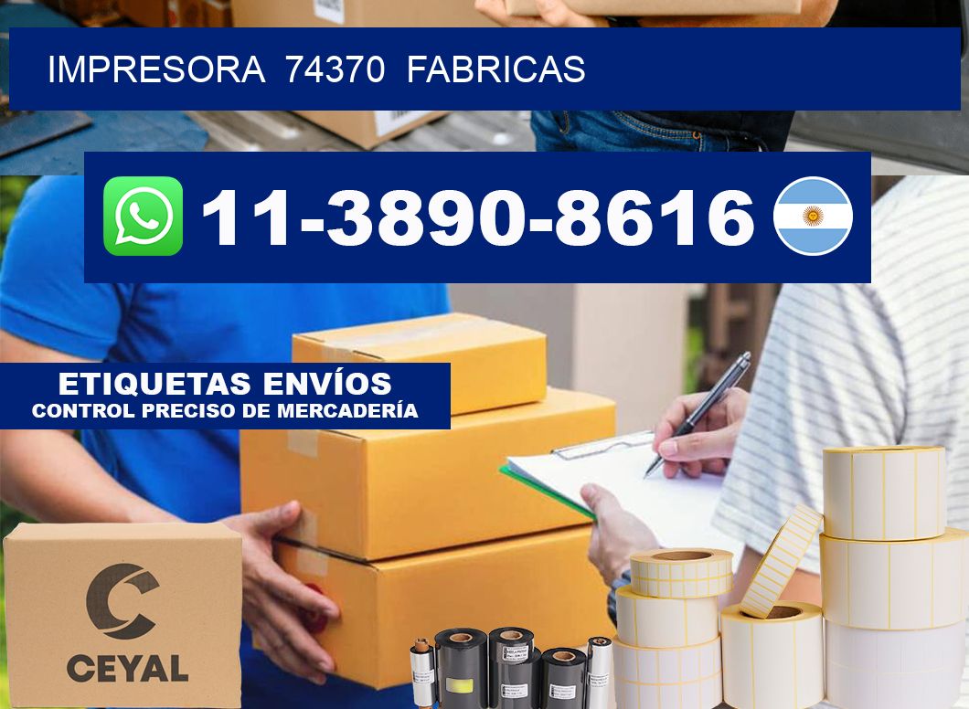 impresora  74370  fabricas