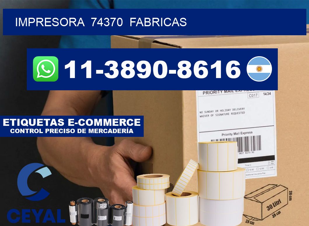 impresora  74370  fabricas