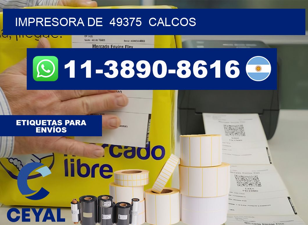 impresora de  49375  calcos