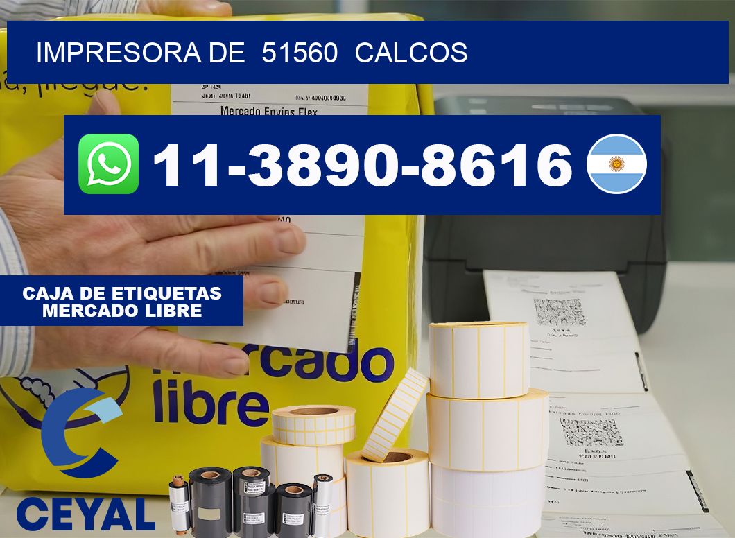 impresora de  51560  calcos