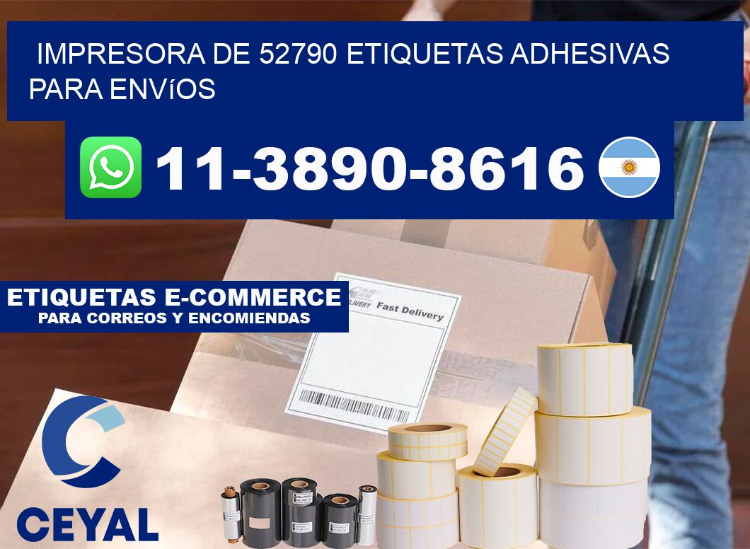 impresora de 52790 etiquetas adhesivas para envíos