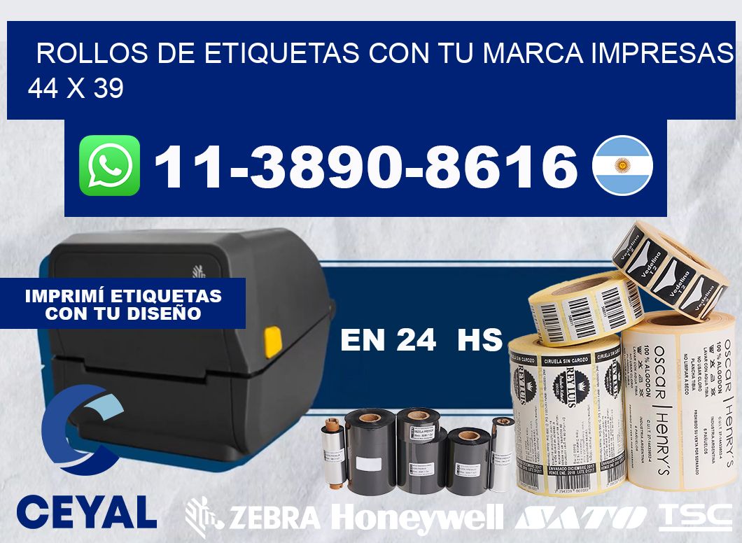 rollos de etiquetas con tu marca impresas 44 x 39