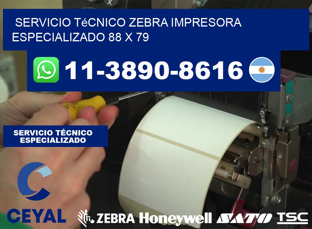 Servicio Técnico Zebra Impresora Especializado 88 x 79