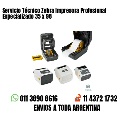 Servicio Técnico Zebra Impresora Profesional Especializado 35 x 98