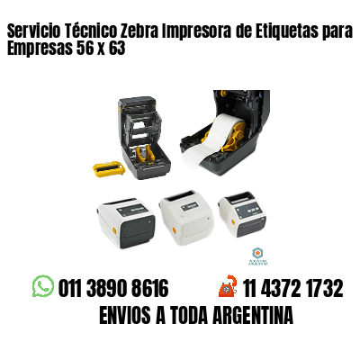 Servicio Técnico Zebra Impresora de Etiquetas para Empresas 56 x 63