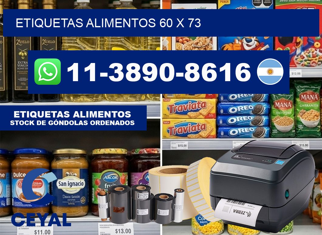 etiquetas alimentos 60 x 73