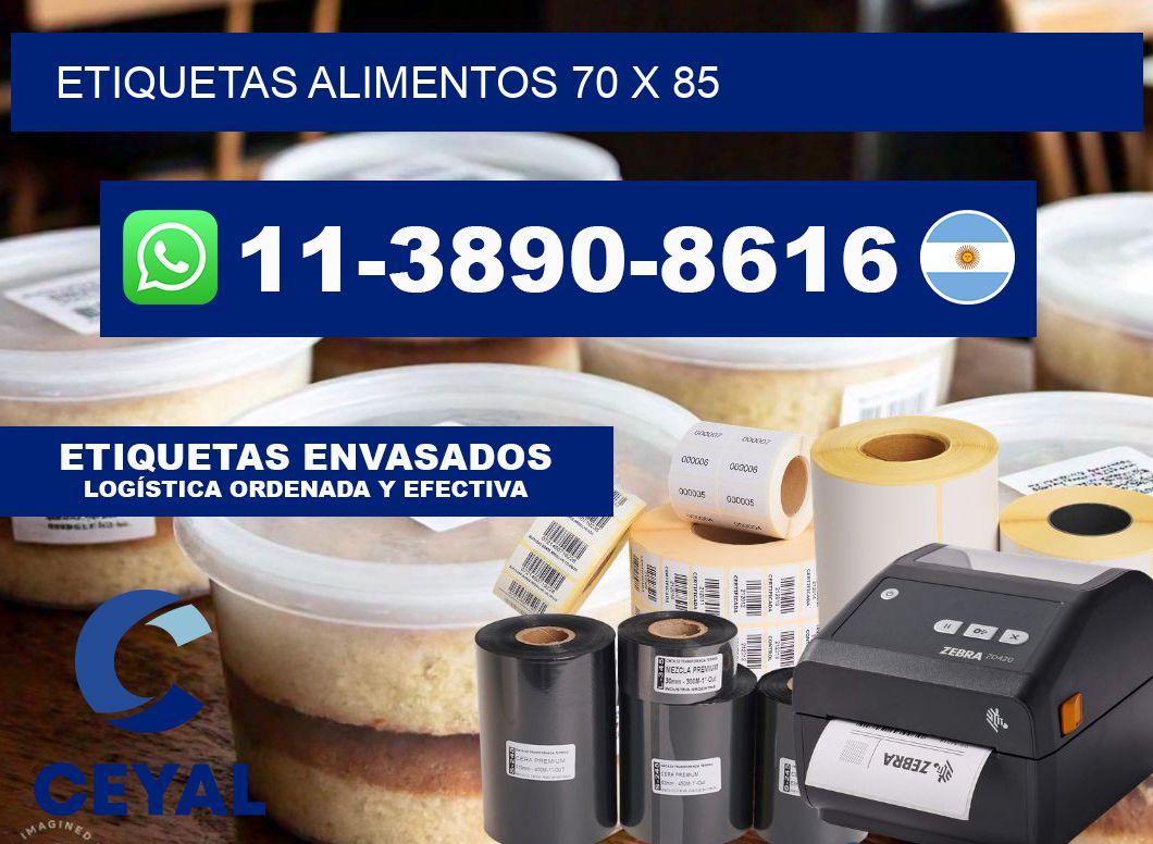 etiquetas alimentos 70 x 85