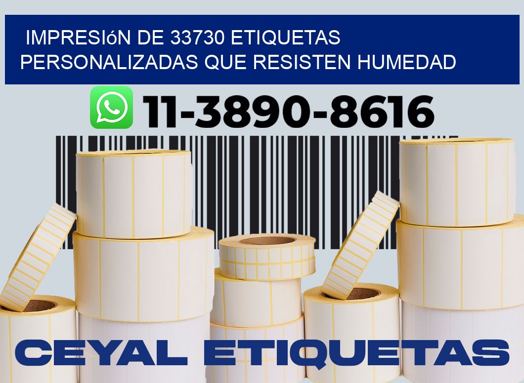 impresión de 33730 etiquetas personalizadas que resisten humedad