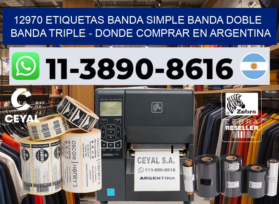 12970 etiquetas banda simple banda doble banda triple – Donde Comprar en Argentina