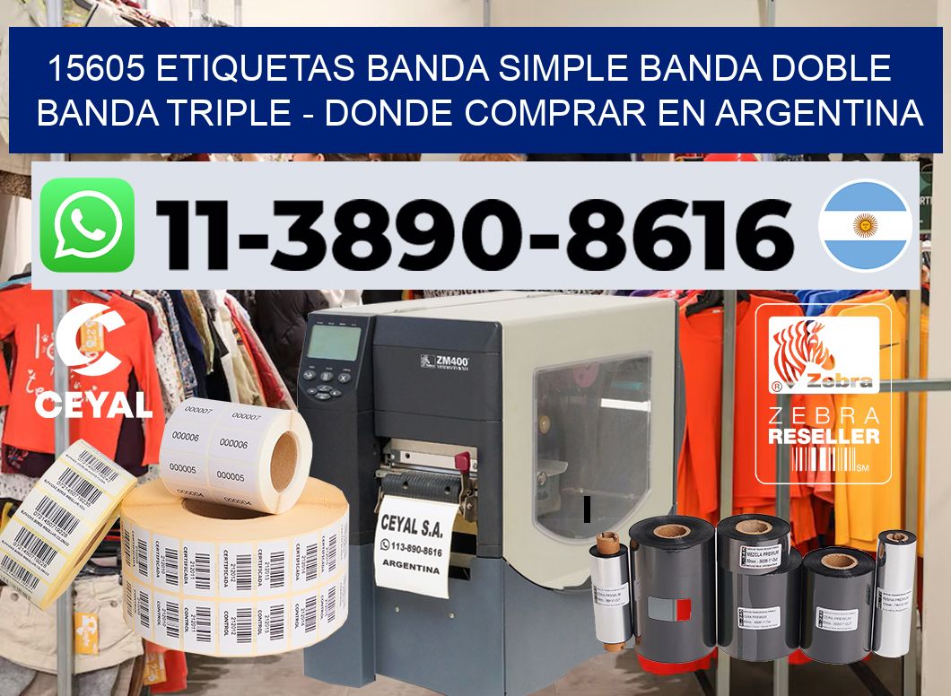 15605 etiquetas banda simple banda doble banda triple – Donde Comprar en Argentina