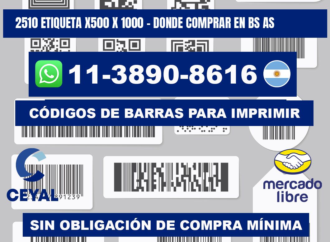 2510 etiqueta x500 x 1000 - Donde Comprar en bs as