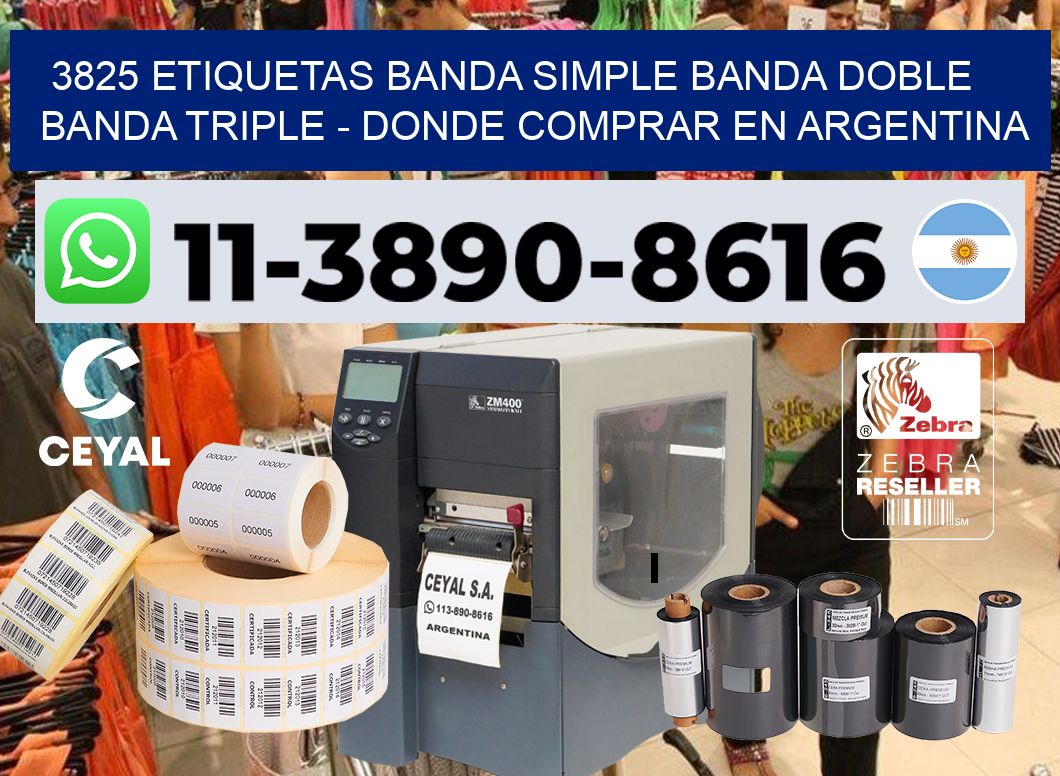 3825 etiquetas banda simple banda doble banda triple – Donde Comprar en Argentina