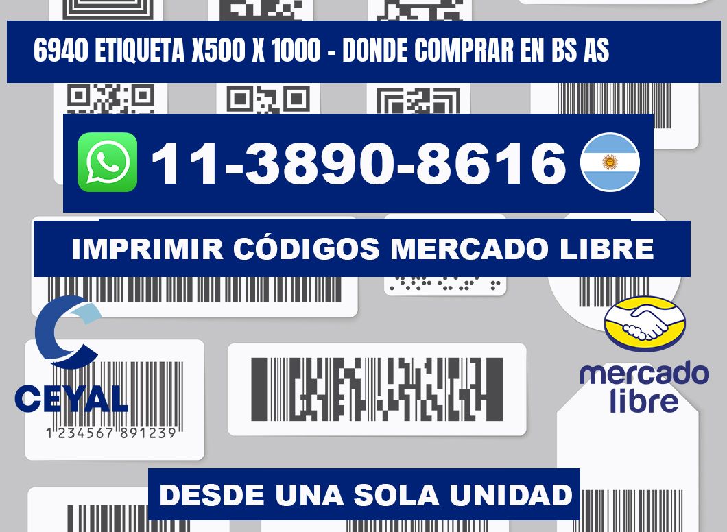 6940 etiqueta x500 x 1000 - Donde Comprar en bs as