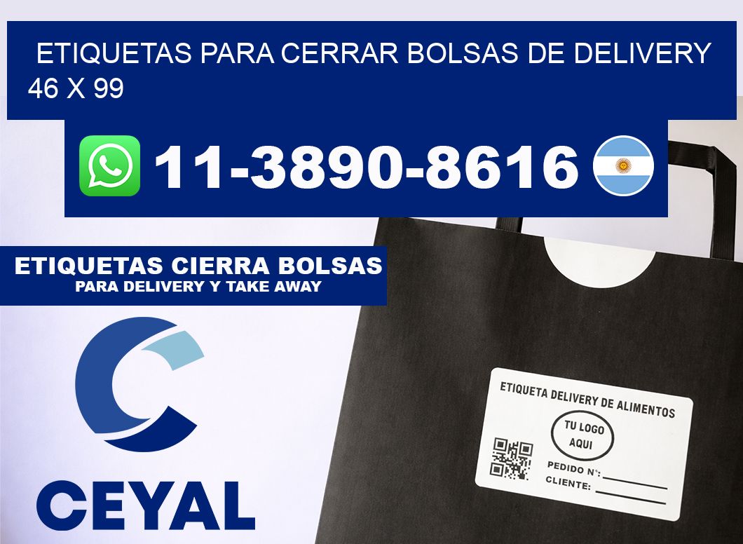 ETIQUETAS PARA CERRAR BOLSAS DE DELIVERY 46 x 99