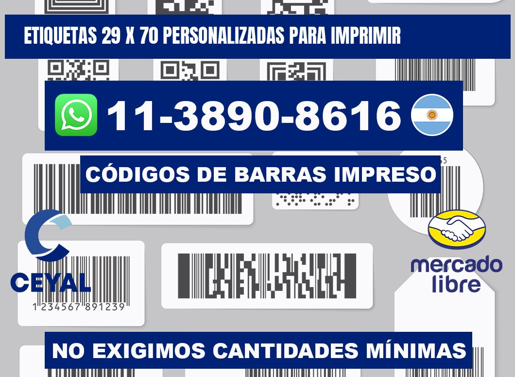 etiquetas 29 x 70 personalizadas para imprimir