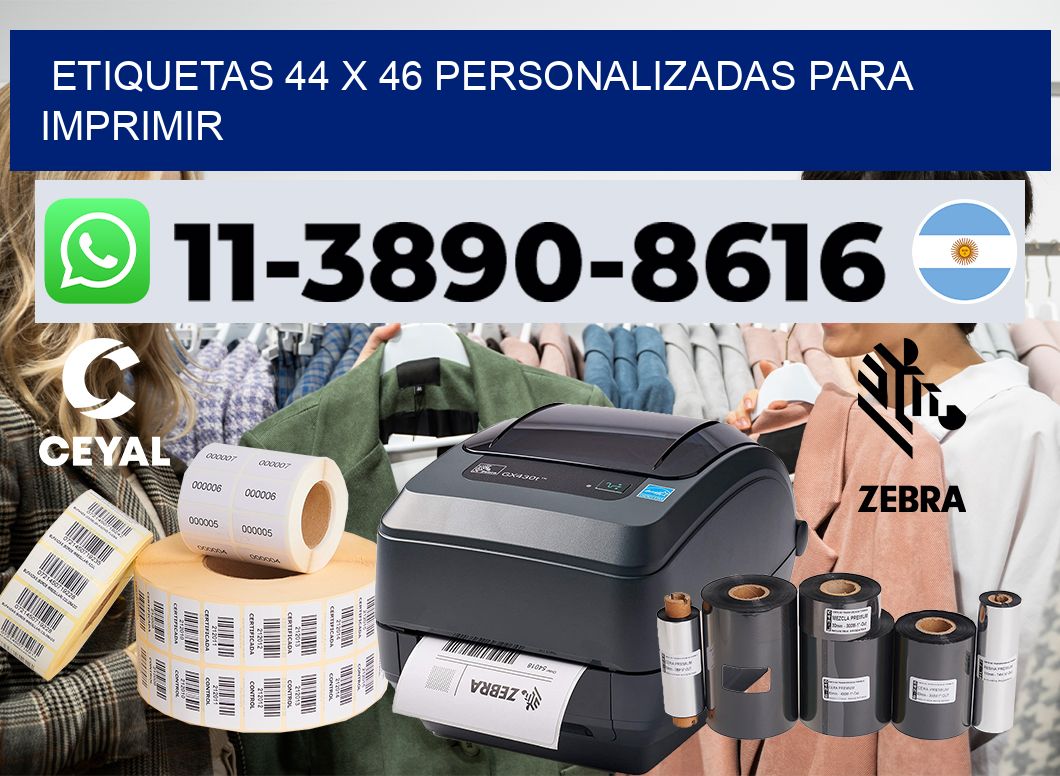 etiquetas 44 x 46 personalizadas para imprimir