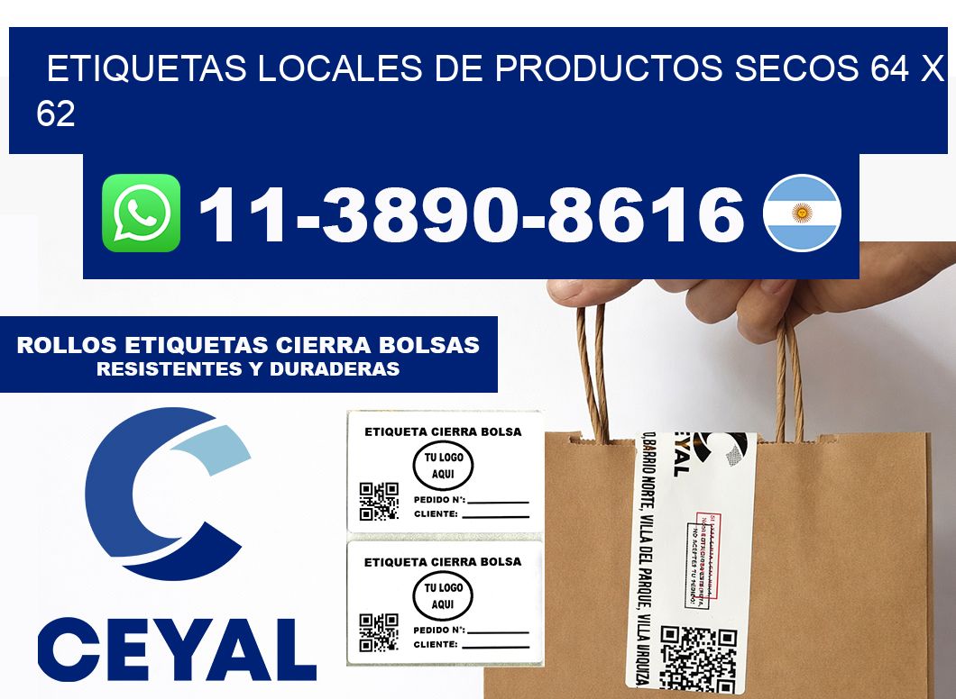 etiquetas locales de productos secos 64 x 62