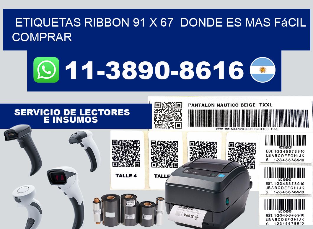 etiquetas ribbon 91 x 67  Donde es mas fácil comprar